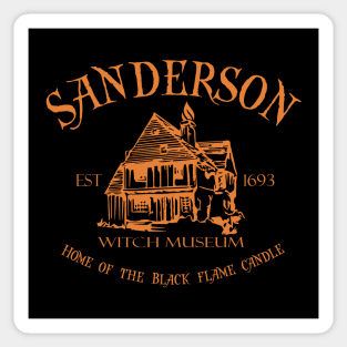 World Famous Sanderson Witch Museum T-Shirt Sticker